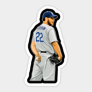 Clayton Kershaw #22 Standby Sticker